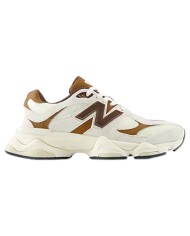 Sneakers Unisex New Balance Uomo Donna 9060 Leather Mesh Breakfast Tea Angora