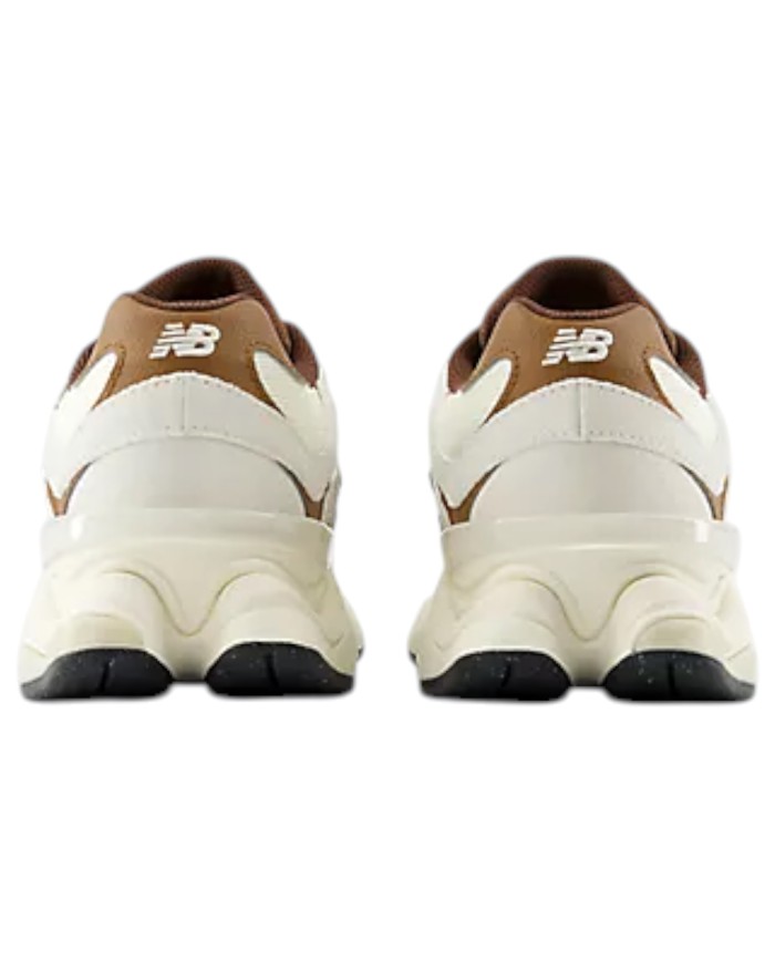 Sneakers Unisex New Balance Uomo Donna 9060 Leather Mesh Breakfast Tea Angora