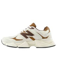 Sneakers Unisex New Balance Uomo Donna 9060 Leather Mesh Breakfast Tea Angora