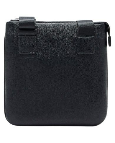Borsello Armani Exchange Uomo Line Logo Leather Black