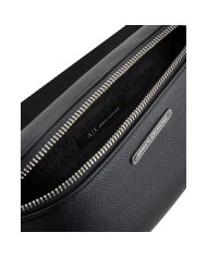 Marsupio Armani Exchange Uomo Line Logo Leather Black