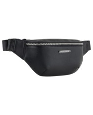 Marsupio Armani Exchange Uomo Line Logo Leather Black