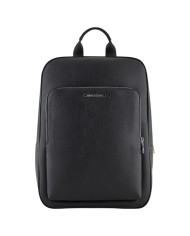 Zaino Uomo Armani Exchange Minimal Backpack Leather Black