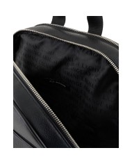 Zaino Uomo Armani Exchange Minimal Backpack Leather Black