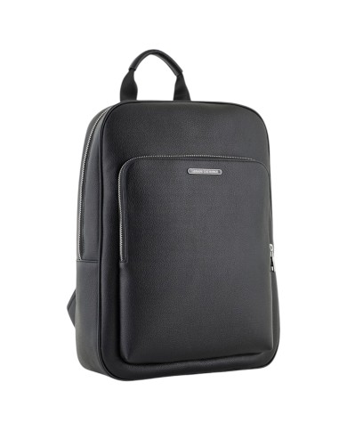 Zaino Uomo Armani Exchange Minimal Backpack Leather Black