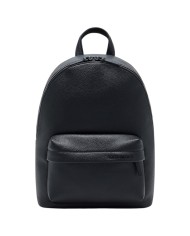 Zaino Armani Exchange Uomo Line Logo Grain Leather Black