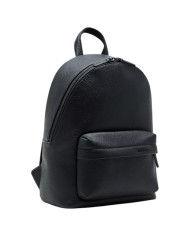 Zaino Armani Exchange Uomo Line Logo Grain Leather Black