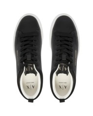 Sneakers Armani Exchange Donna Chunky Leather Black