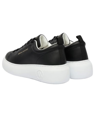Sneakers Armani Exchange Donna Chunky Leather Black