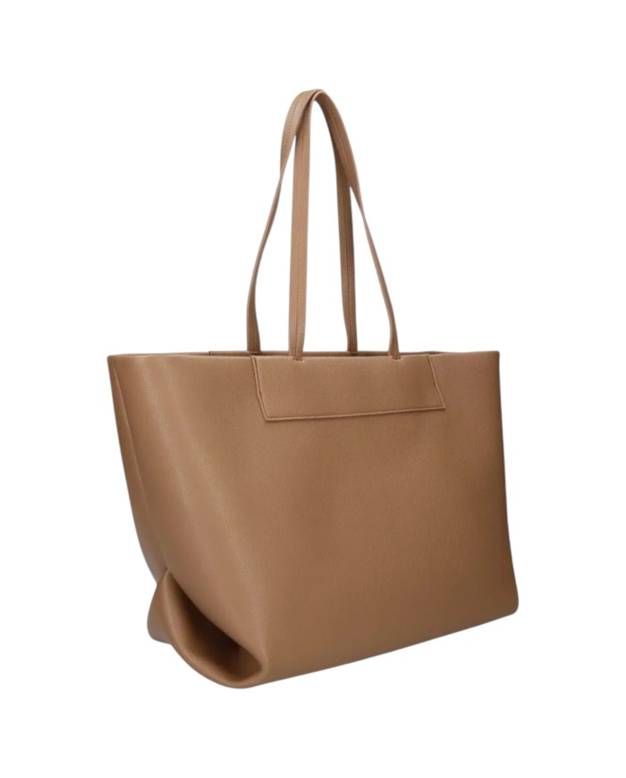 Shopper Armani Exchange Donna Line Logo Leather Narionette Brown