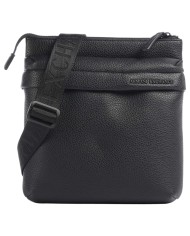 Borsello Armani Exchange Uomo Line Logo Leather Black