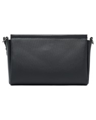 Pochette Armani Exchange Uomo Embossed A X Logo Leather Black Grey