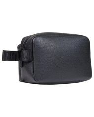 Pochette Armani Exchange Uomo Line Logo Leather Black