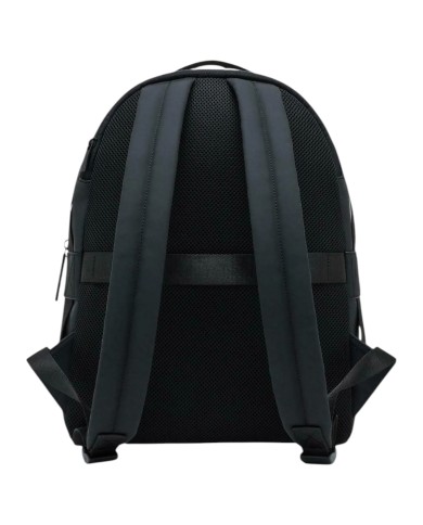 Zaino Armani Exchange Uomo Backpack Leather Petroleum Black