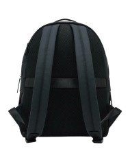 Zaino Armani Exchange Uomo Backpack Leather Petroleum Black