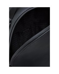 Zaino Armani Exchange Uomo Backpack Leather Black Black