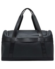 Borsone Armani Exchange Uomo Con Tracolla Line Logo Leather Black