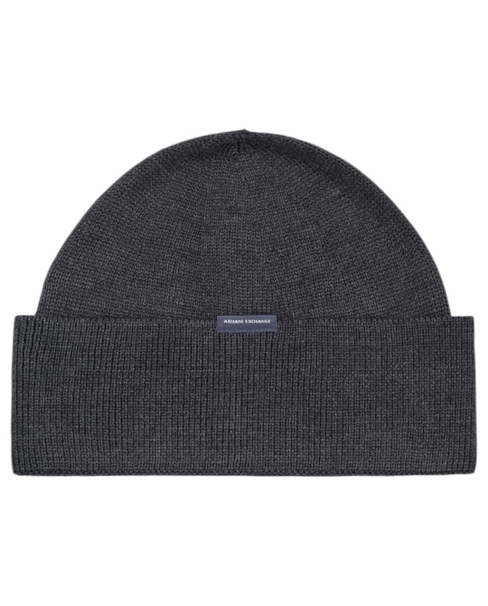 Cappello Armani Exchange Uomo Beanie Hat Falcon Melange Grey