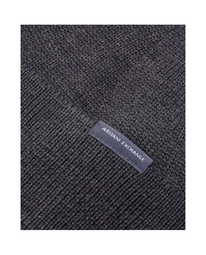 Cappello Armani Exchange Uomo Beanie Hat Falcon Melange Grey