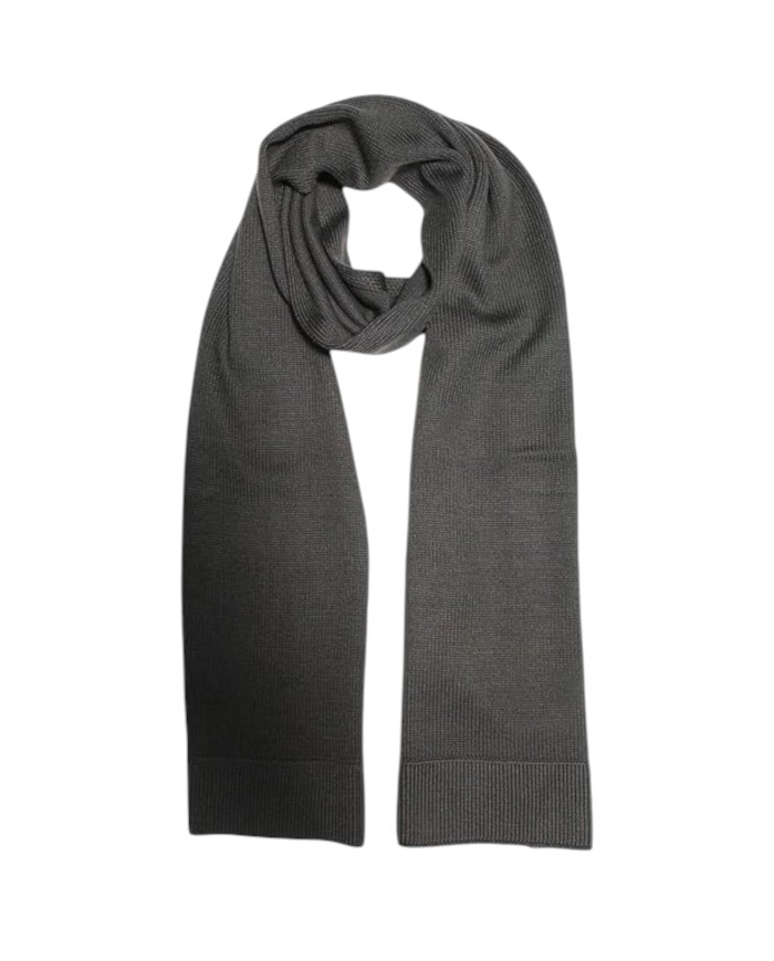 Sciarpa Armani Exchange Uomo Line Logo Falcon Melange Grey