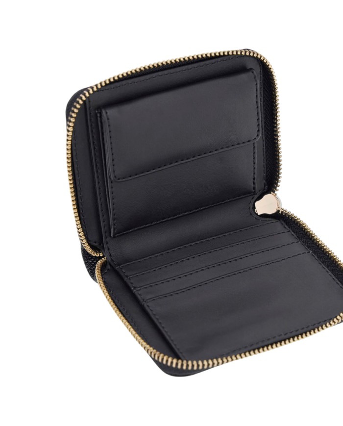 Portafoglio Donna Guess Laurel II Slg Saffiano Leather Black