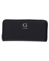 Portafoglio Donna Guess Coleen Slg G Logo Leather Black