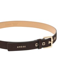 Cintura Donna Guess Ella Suede Espresso Brown