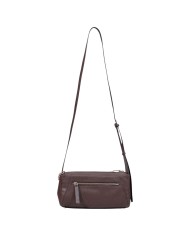 Tracolla Donna Guess Devon Mini Leather Brown