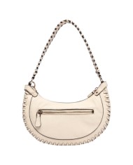 Borsetta Donna Guess Hobo Petra Leather Bone White Cream