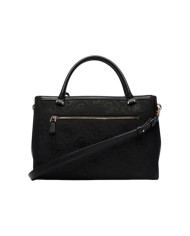 Shopper Donna Guess Audrey Con Tracolla 4 G Logo Leather Black