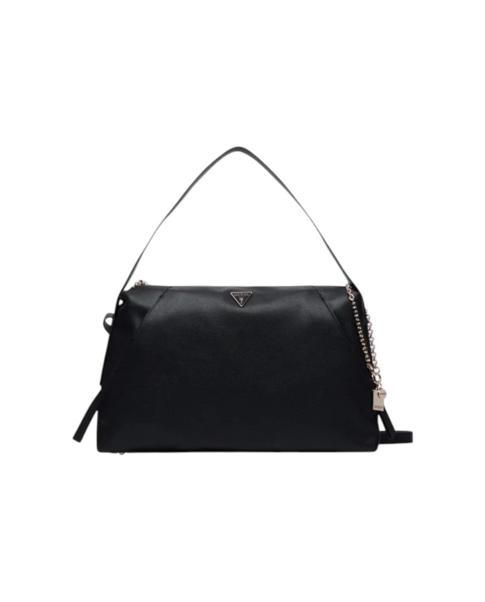 Shopper Donna Guess Devon Con Tracolla Leather Black