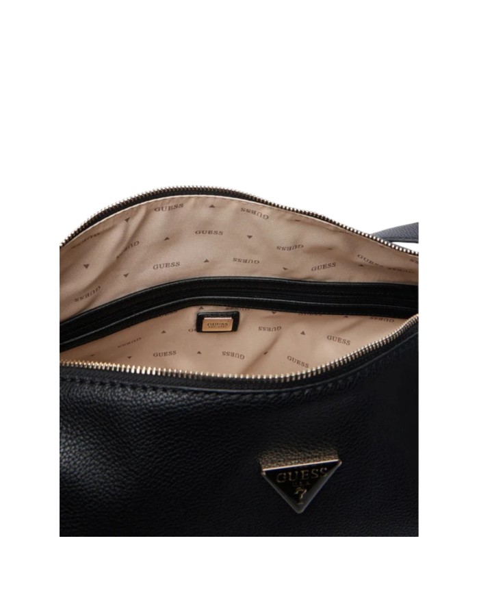 Shopper Donna Guess Devon Con Tracolla Leather Black