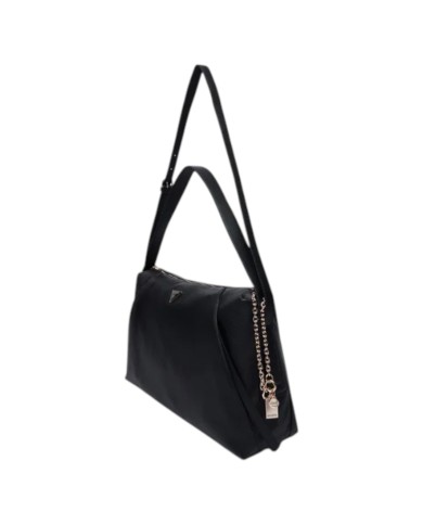 Shopper Donna Guess Devon Con Tracolla Leather Black