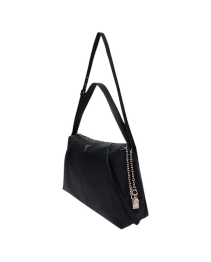 Shopper Donna Guess Devon Con Tracolla Leather Black