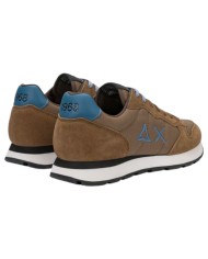 Scarpe Uomo Sun 68 Tom Solid Nylon Suede Volpe Brown