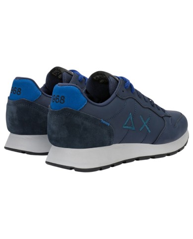 Scarpe Uomo Sun 68 Tom Classic Leather Navy Blue