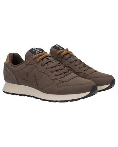 Scarpe Uomo Sun 68 Tom Classic Leather Marrone