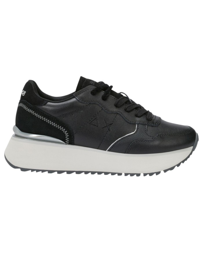 Scarpe Donna Sun 68 Big Ally Leather Suede Nero
