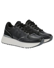Scarpe Donna Sun 68 Big Ally Leather Suede Nero