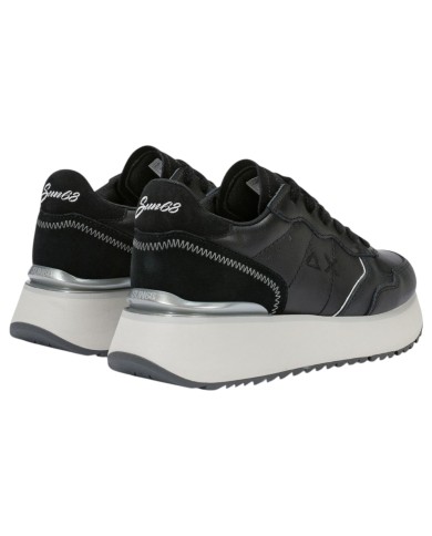 Scarpe Donna Sun 68 Big Ally Leather Suede Nero