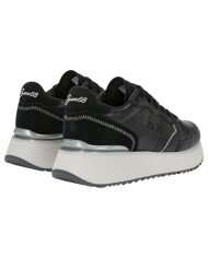 Scarpe Donna Sun 68 Big Ally Leather Suede Nero