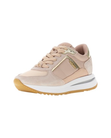 Scarpe Donna Guess Energy 6 Leather Gold Sand Pink