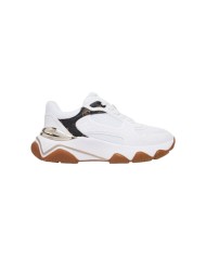 Scarpe Donna Guess Mazzy Mesh Leather White Brown