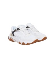 Scarpe Donna Guess Mazzy Mesh Leather White Brown
