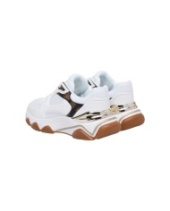 Scarpe Donna Guess Mazzy Mesh Leather White Brown