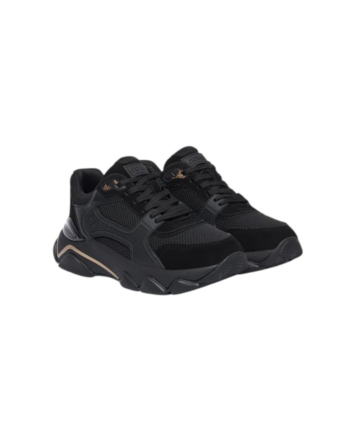 Scarpe Donna Guess Mazzy Mesh Leather Black
