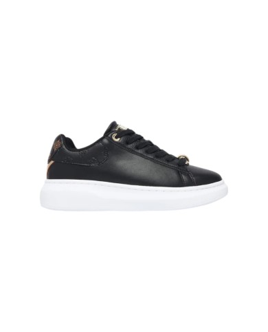 Sneakers Donna Guess Fireup 4 G Logo Peony Leather Black