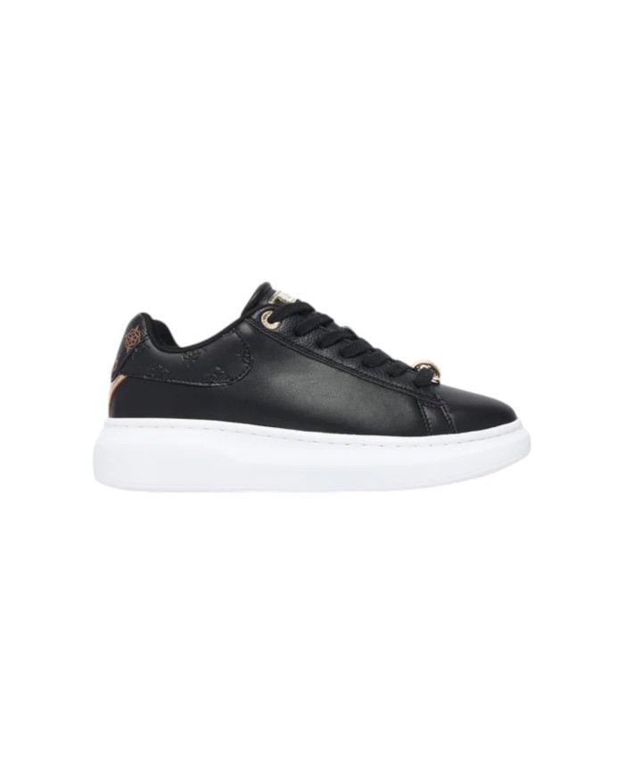 Sneakers Donna Guess Fireup 4 G Logo Peony Leather Black