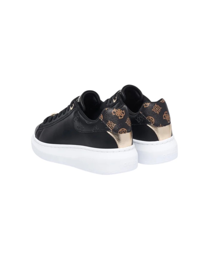 Sneakers Donna Guess Fireup 4 G Logo Peony Leather Black
