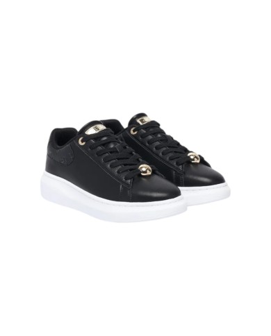 Sneakers Donna Guess Fireup 4 G Logo Peony Leather Black